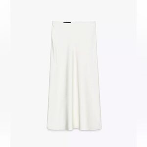 Zara White Maxi Skirt